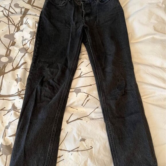 AGOLDE ‘90s High-Rise Loose Fit Jean - Audio (black) - 27 - Picture 4 of 5